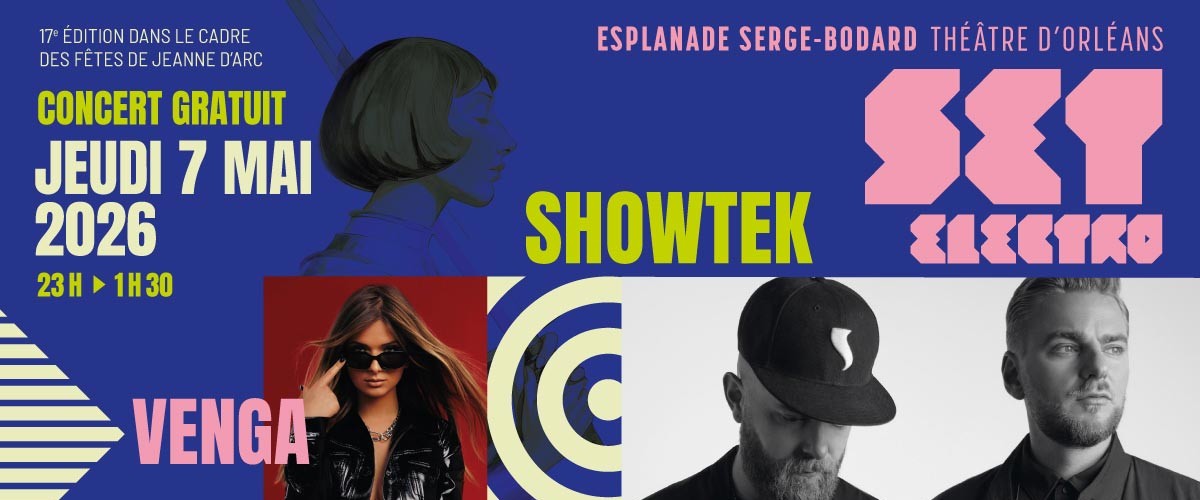 Orléans a vibré au rythme de l’électro : Showtek, VENGA et Rovinsky enflamment le Set Electro 2026